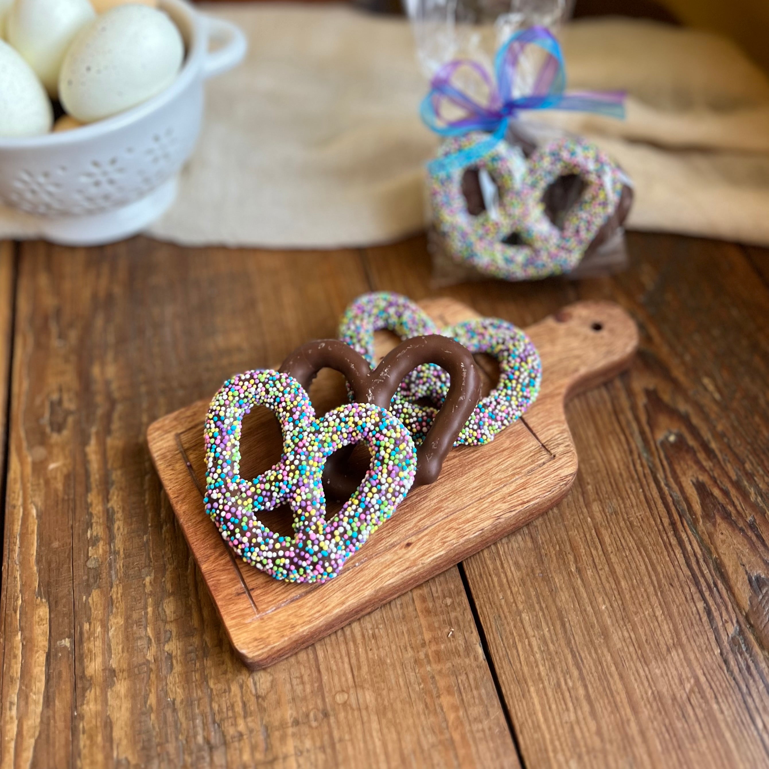 Spring Pretzel Trio