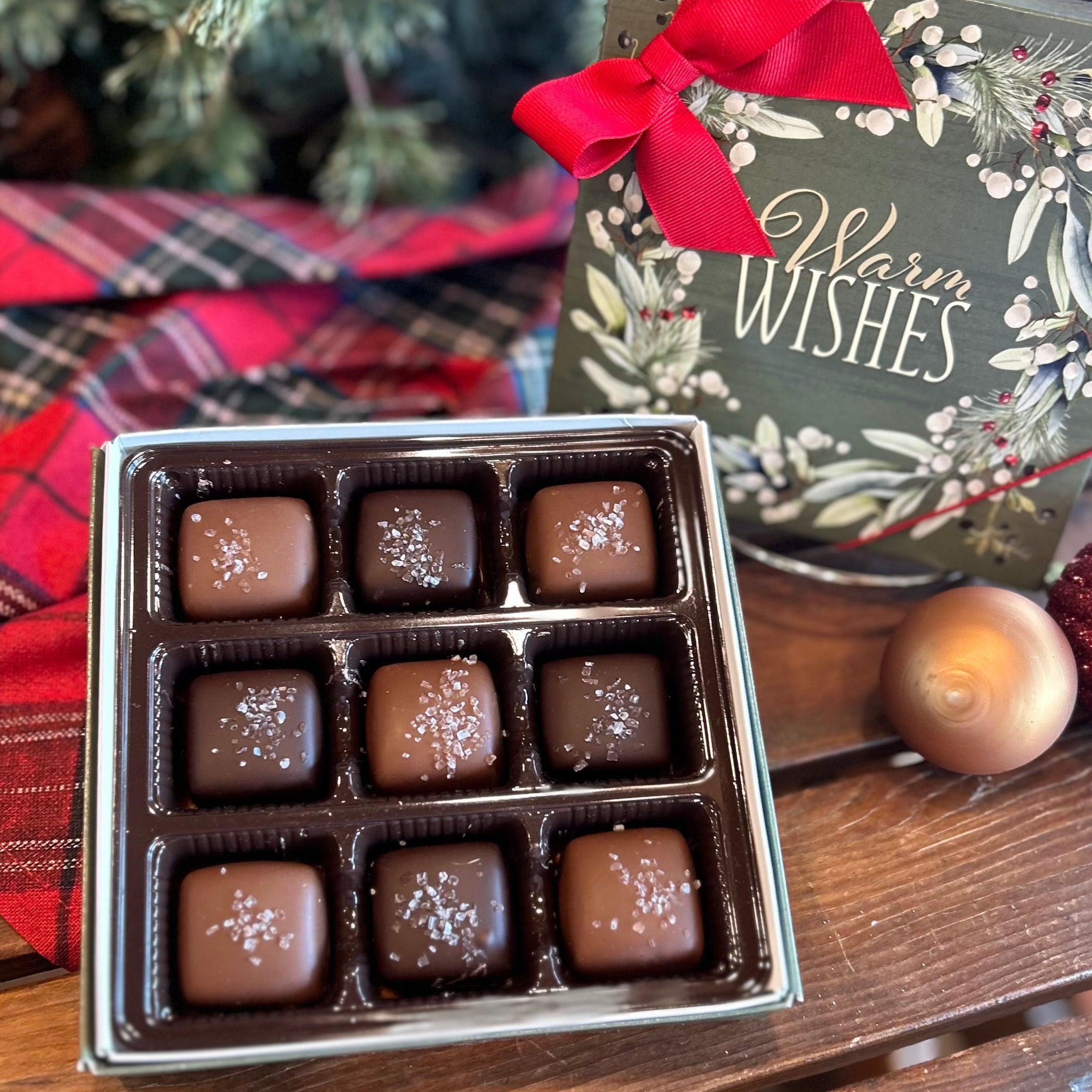 9pc Holiday Salted Caramel Gift Box