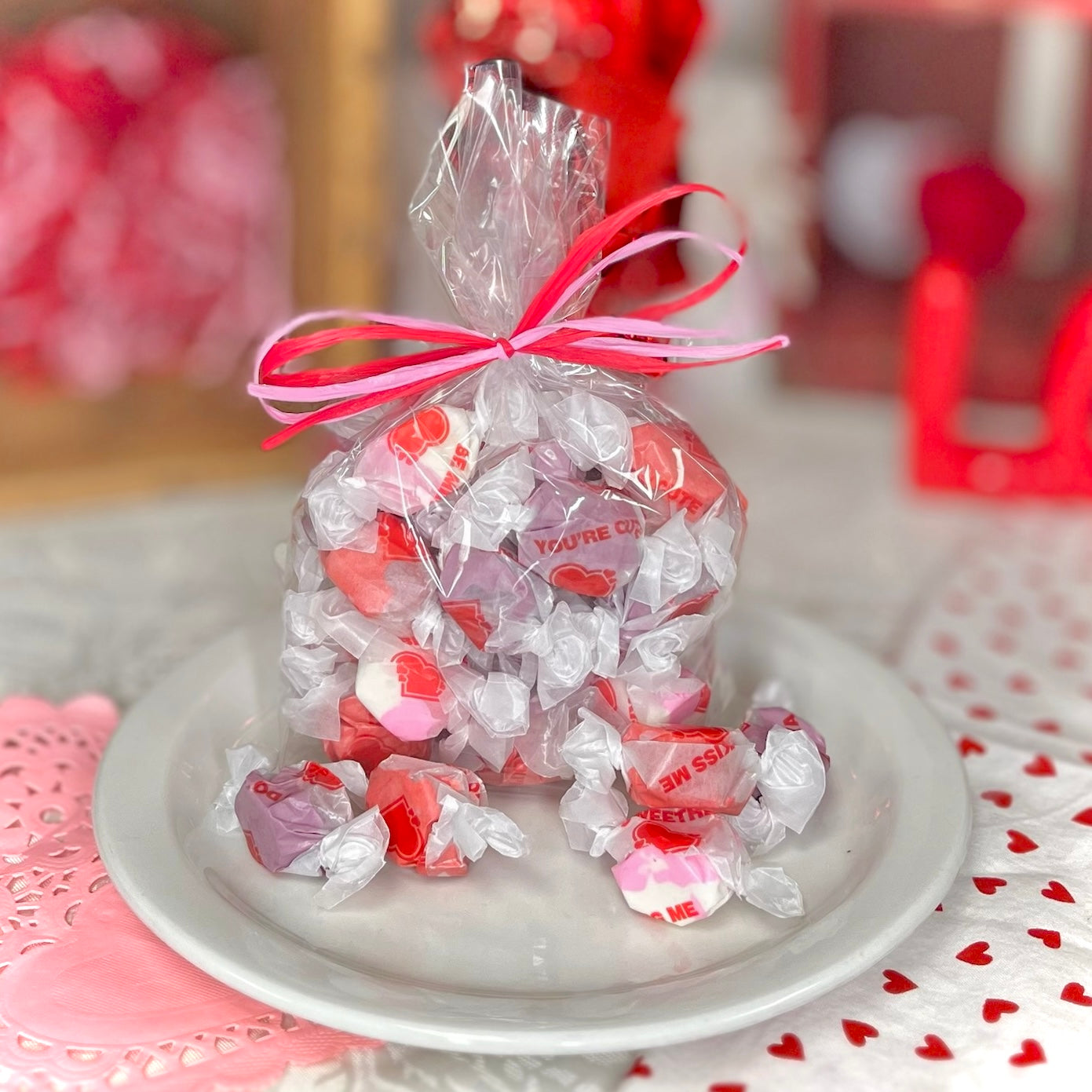 Conversation Heart Taffy