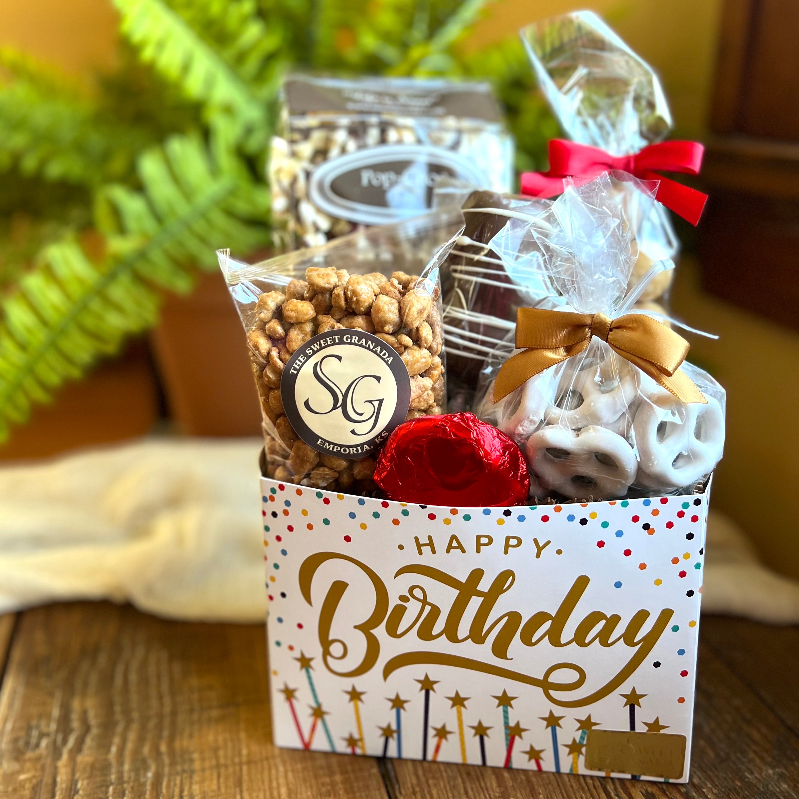 Small Birthday Gift Basket