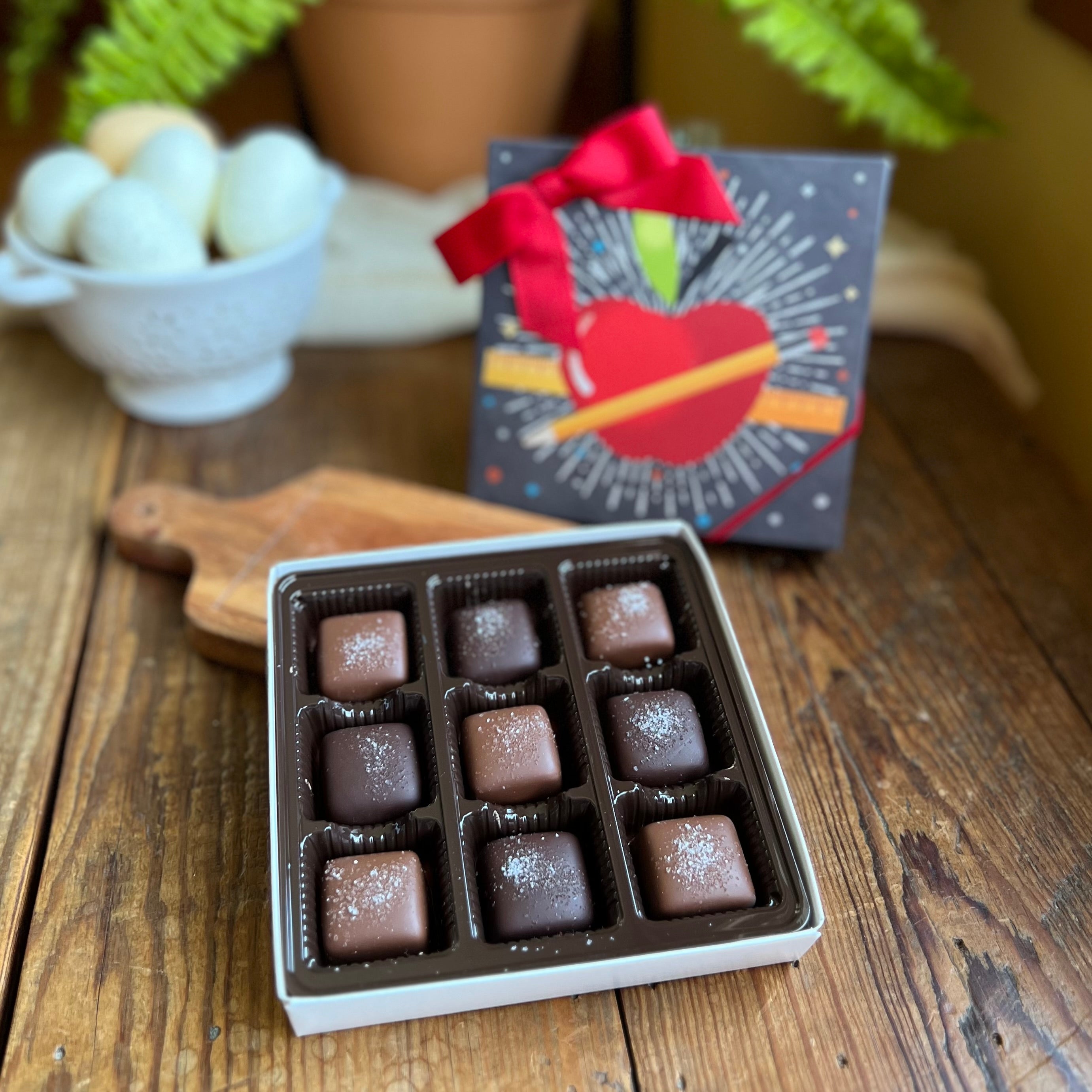 9pc Teacher Appreciation Salted Caramel Gift Box