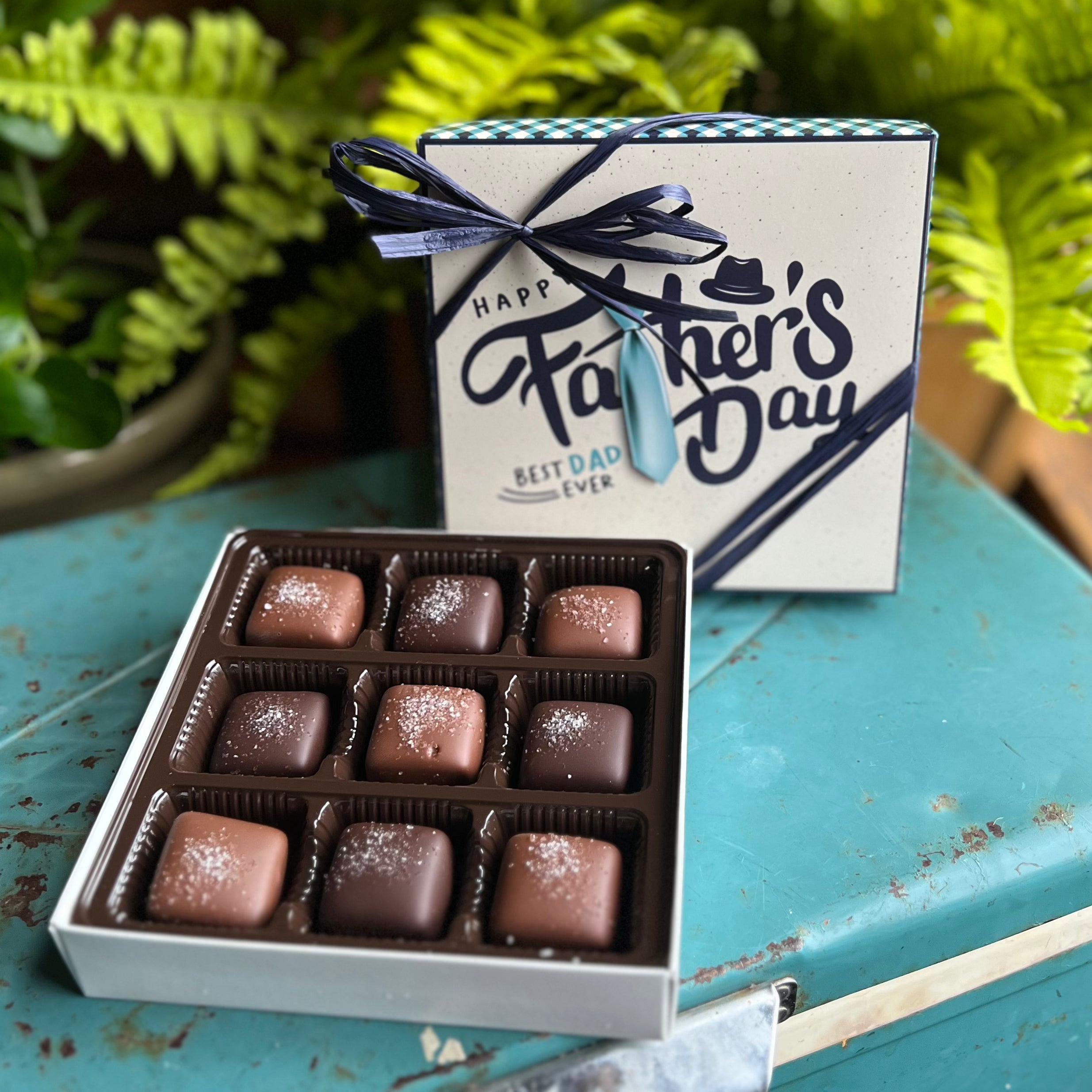 9pc Father's Day Salted Caramel Gift Box