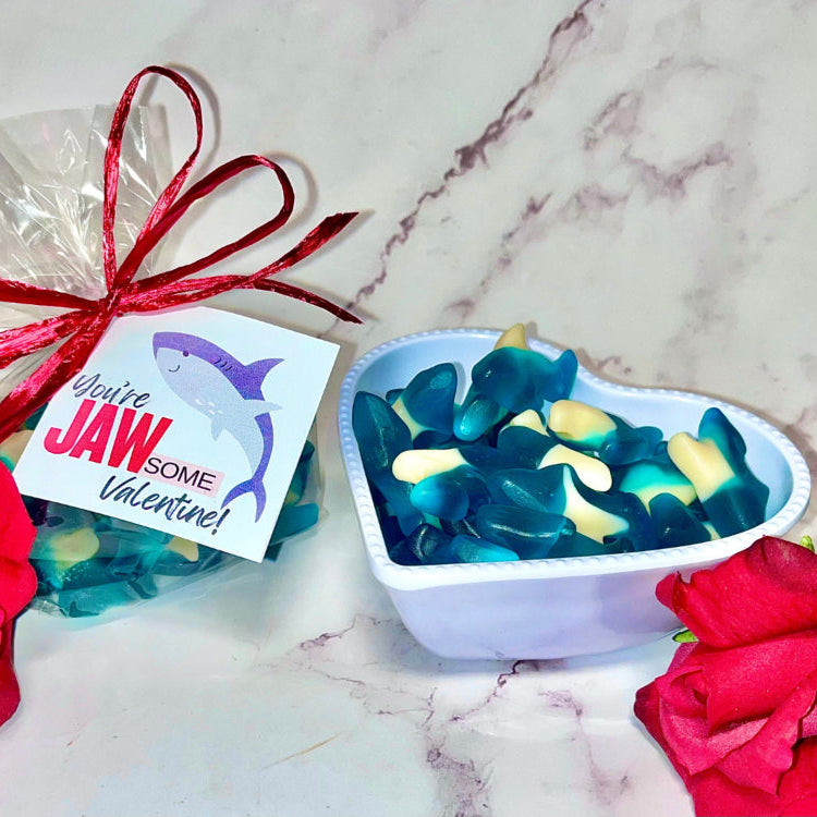 Valentine Gummi Sharks