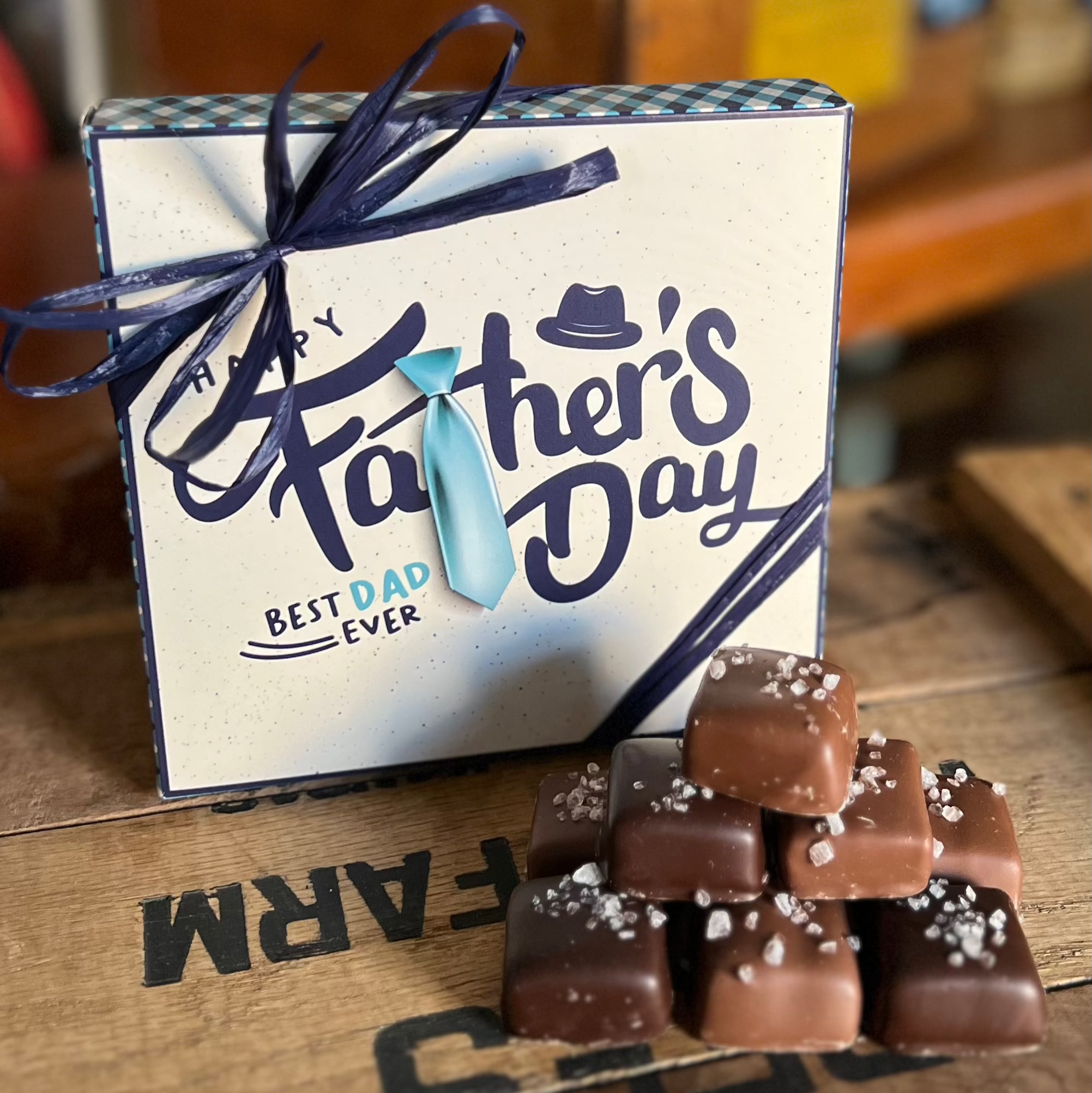 9pc Father's Day Salted Caramel Gift Box