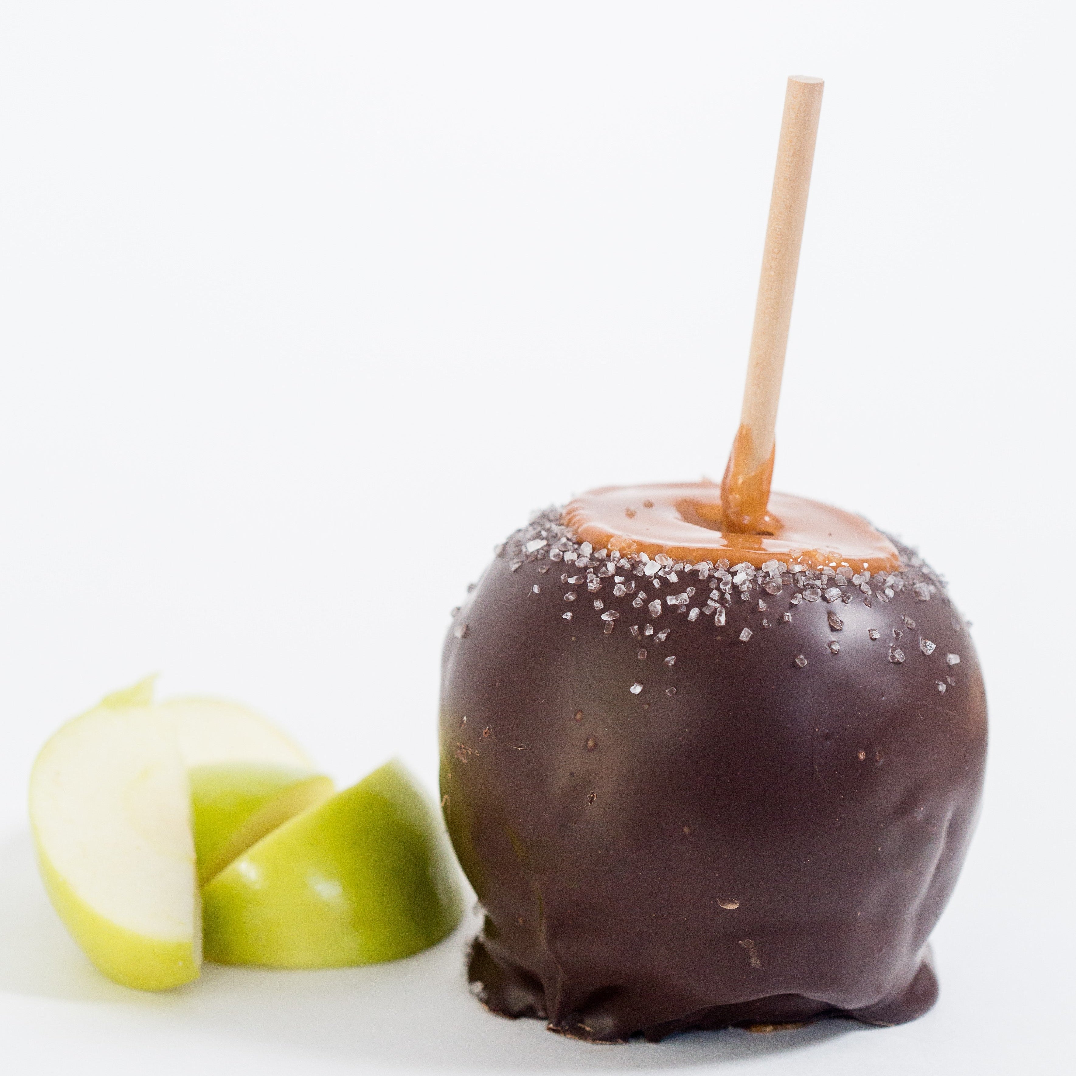 Dark Caramel Sea Salt Caramel Apple