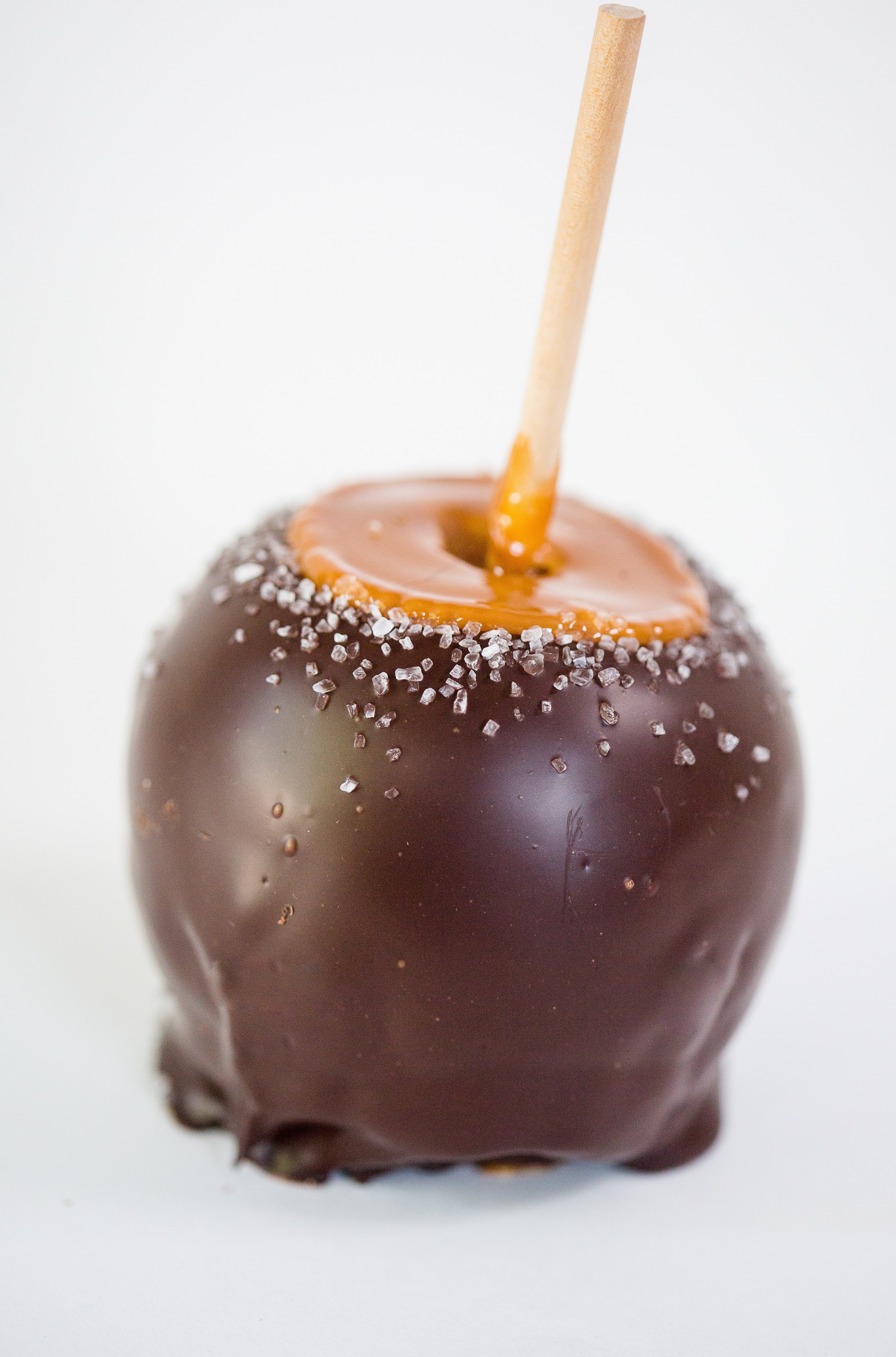 Dark Caramel Sea Salt Caramel Apple