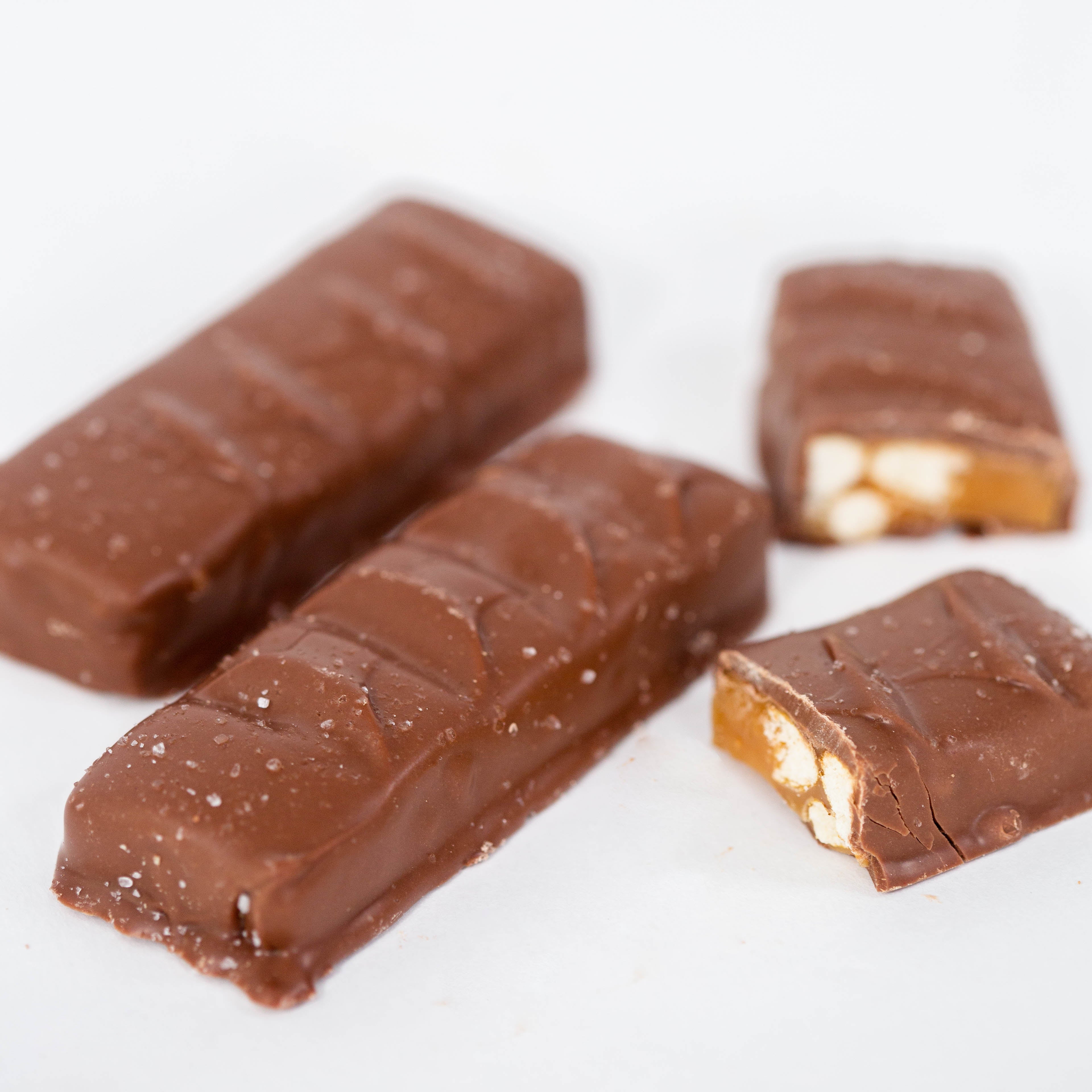 Pretzel Caramel Bar