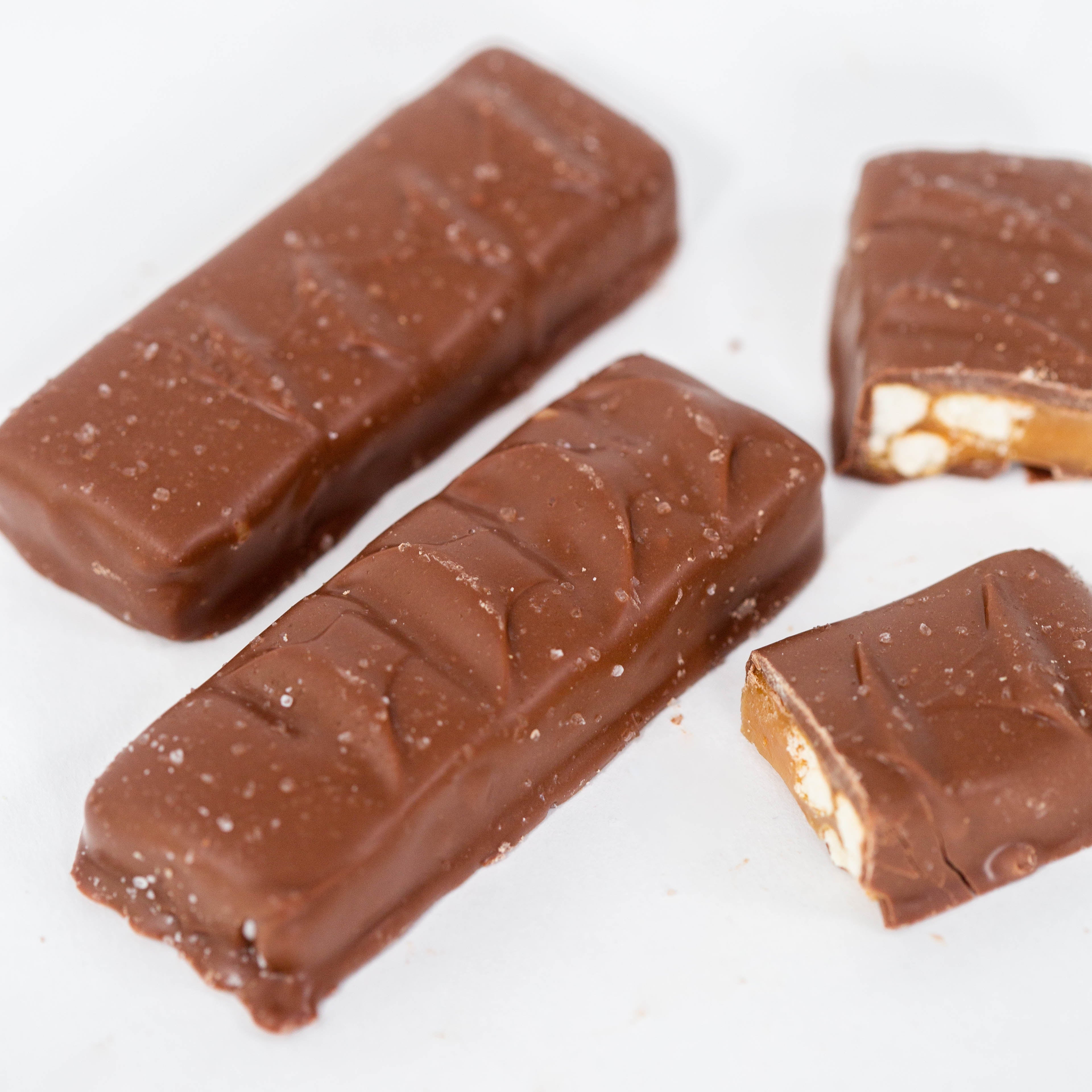 Pretzel Caramel Bar