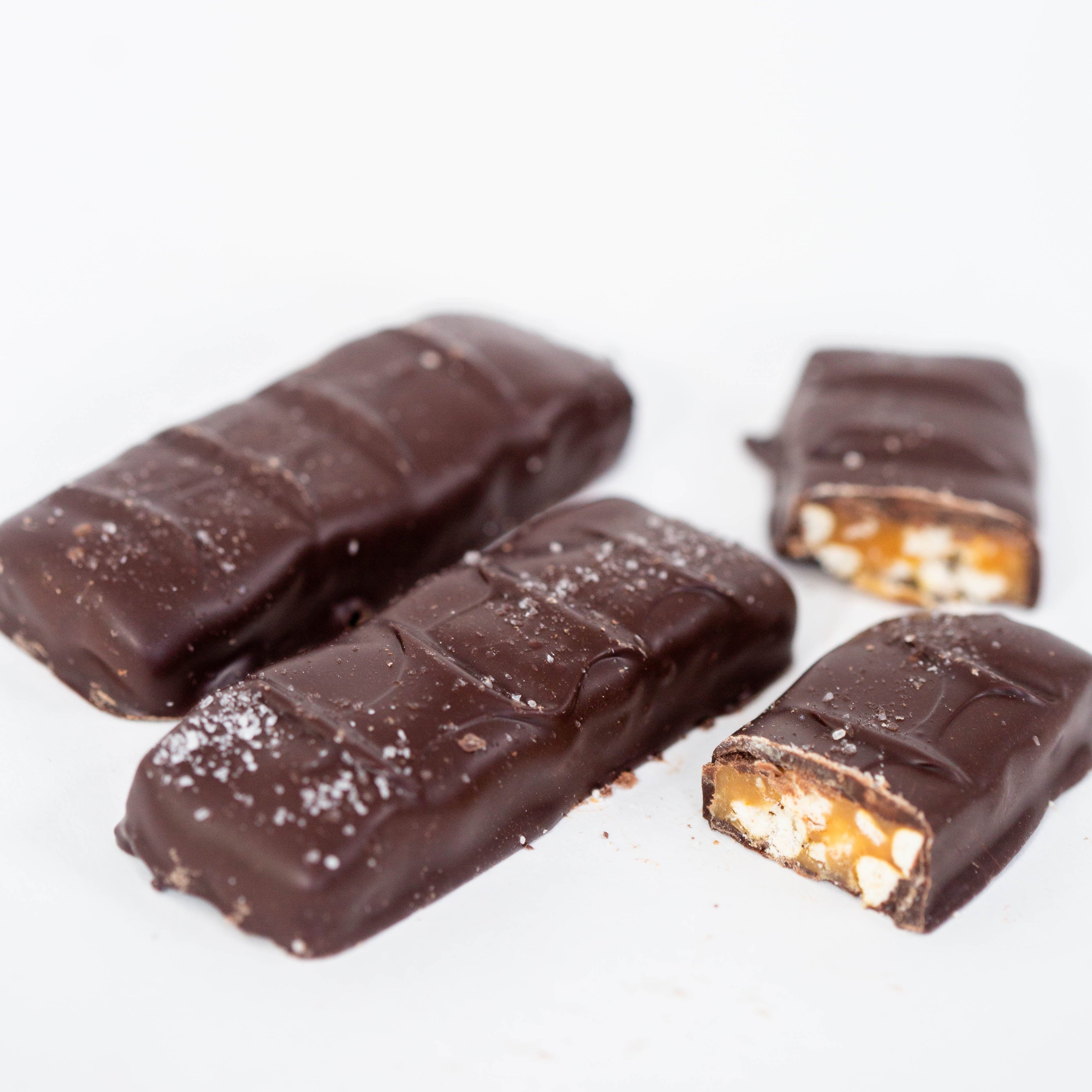 Pretzel Caramel Bar