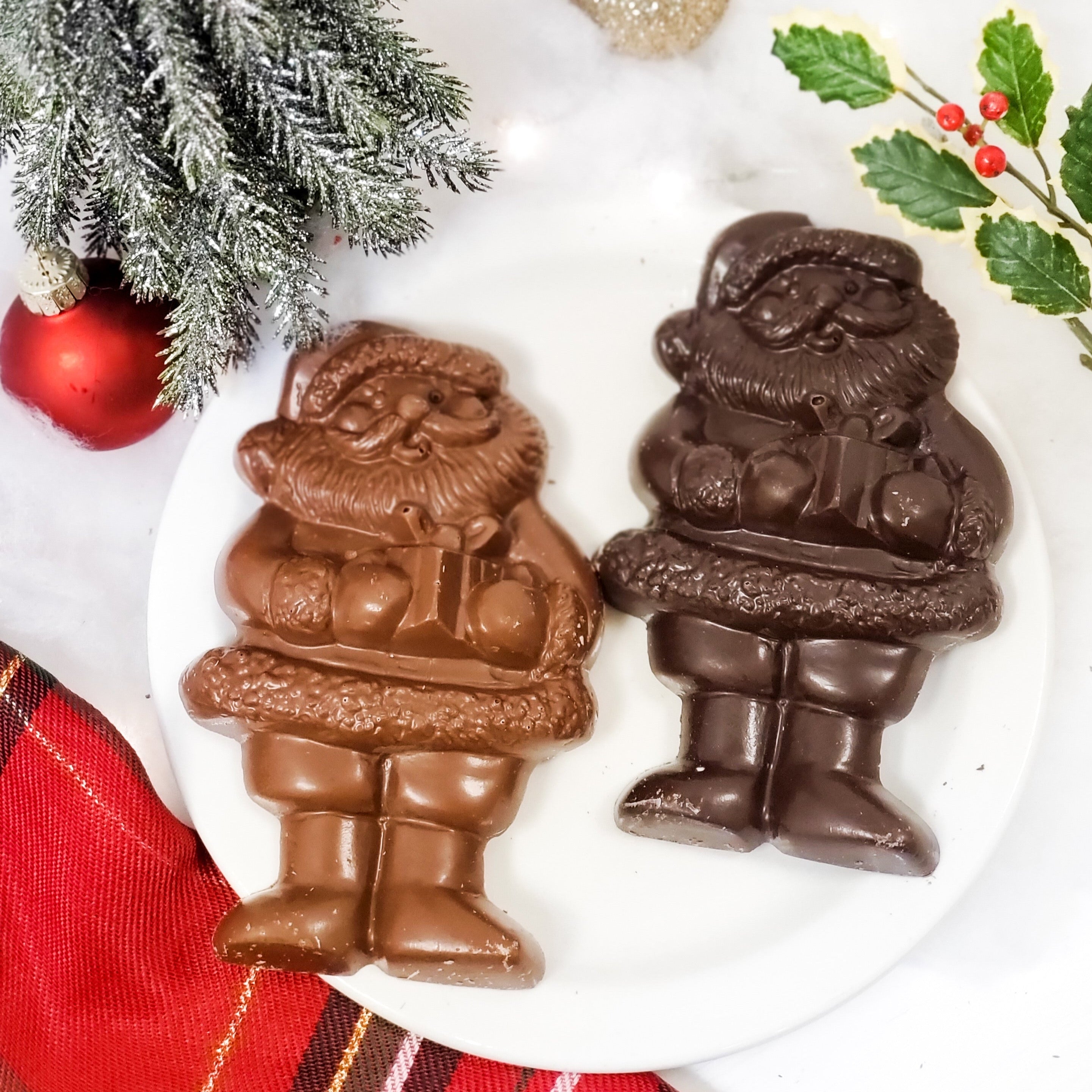 Solid Standing Santa