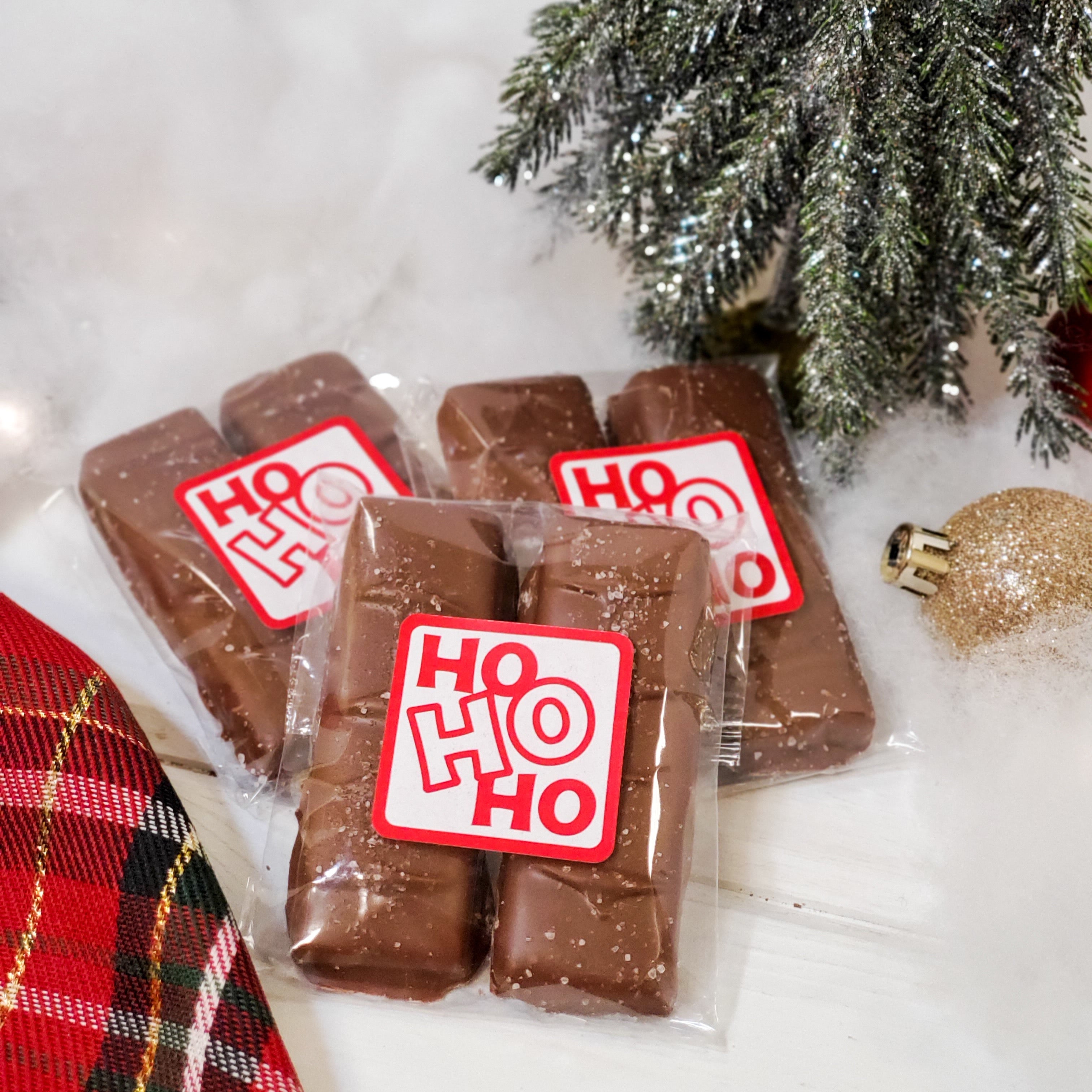 Holiday Pretzel Caramel Bar Duo