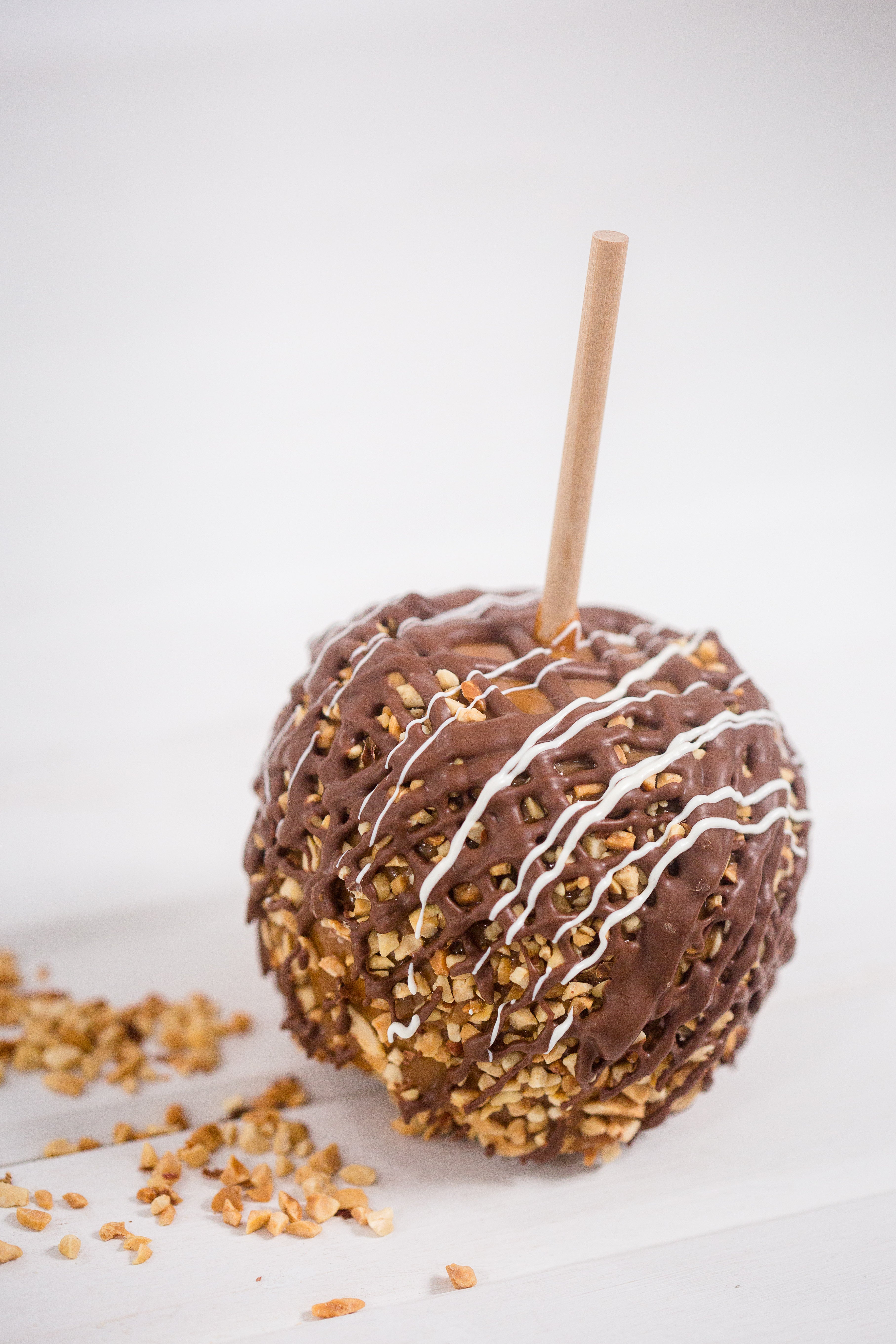 Gourmet Peanut Caramel Apple