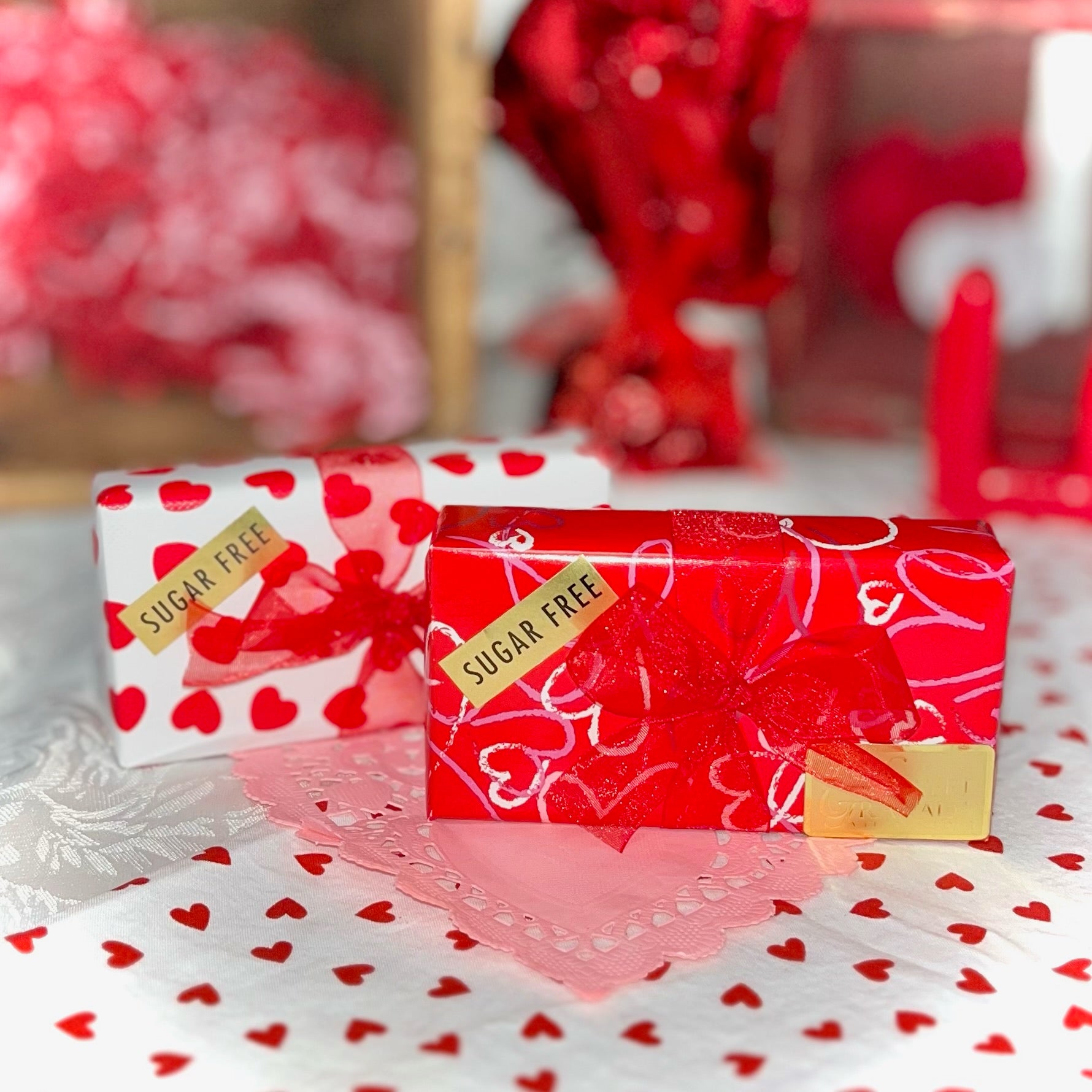 6pc Sugar Free Valentine Assorted Gift Box