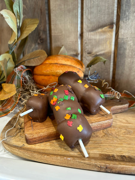 Fall Marshmallow-on-a-Stick