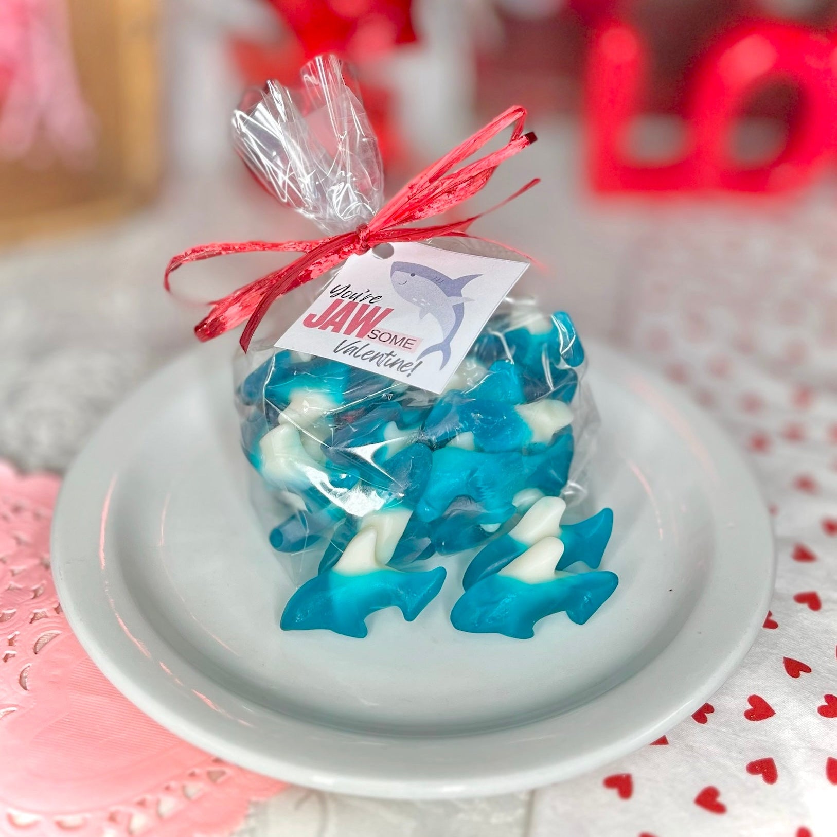 Valentine Gummi Sharks