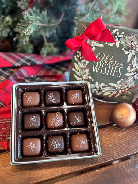 9pc Holiday Salted Caramel Gift Box