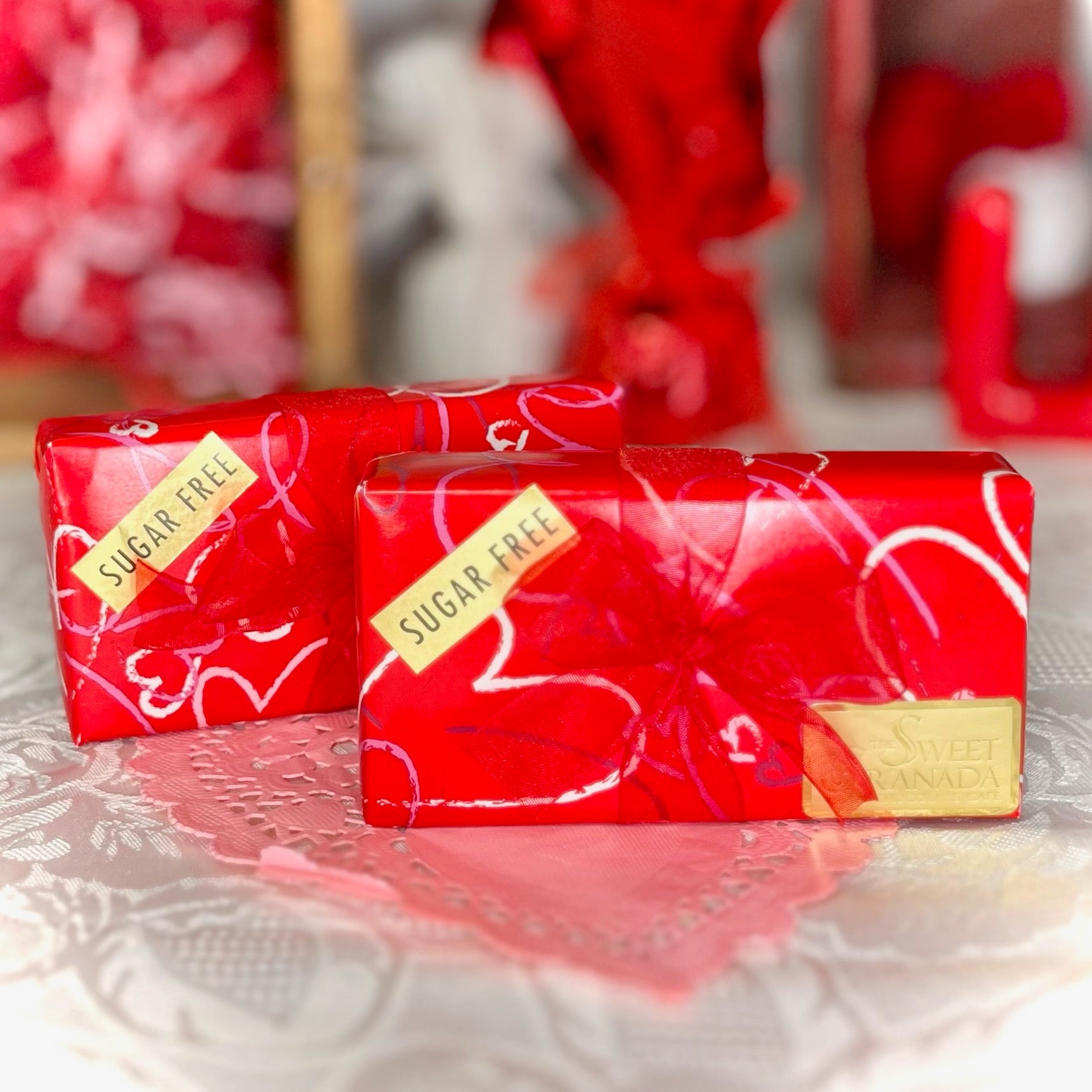 6pc Sugar Free Valentine Assorted Gift Box