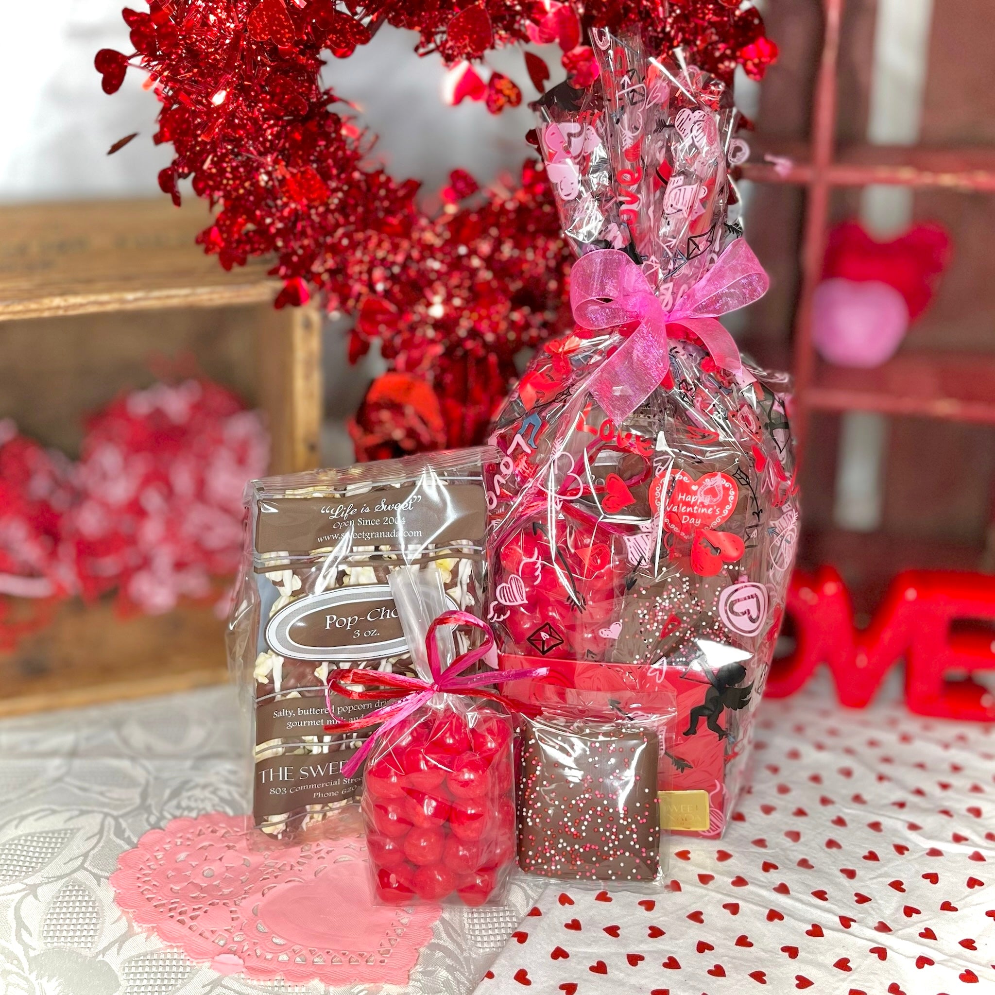 Valentine Sweet Treat Basket