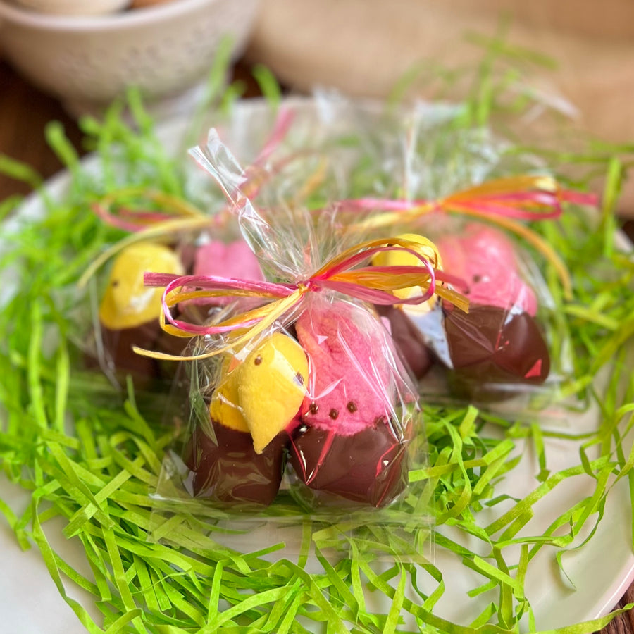 Chocolate Dipped Peep Pairs