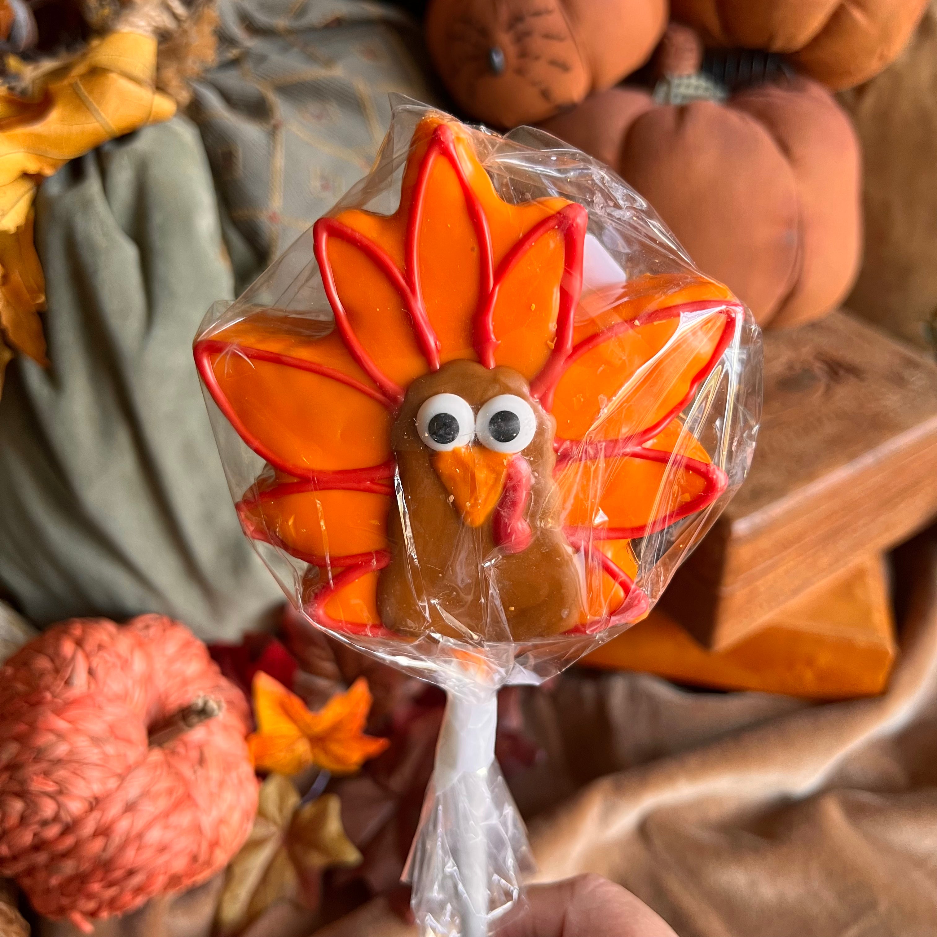 Fall Decorated Rice Krispy Treats