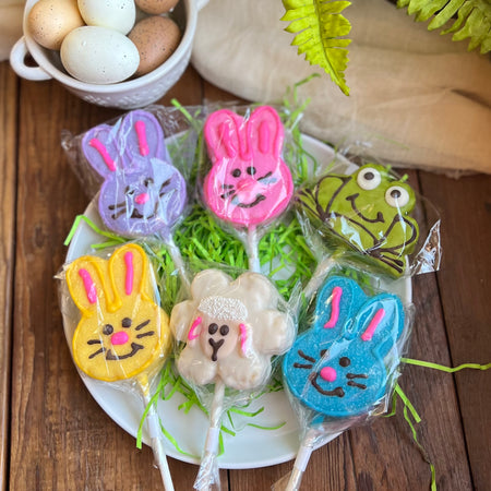 Spring Decorated Rice Krispy Treat