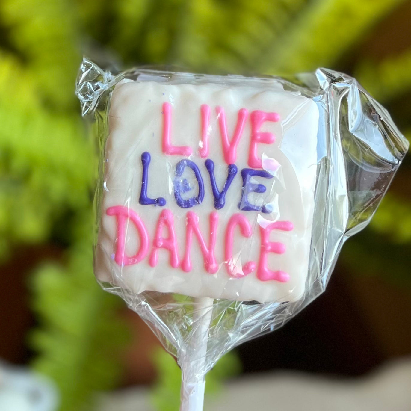 Dance Decorated Rice Krispy Treats