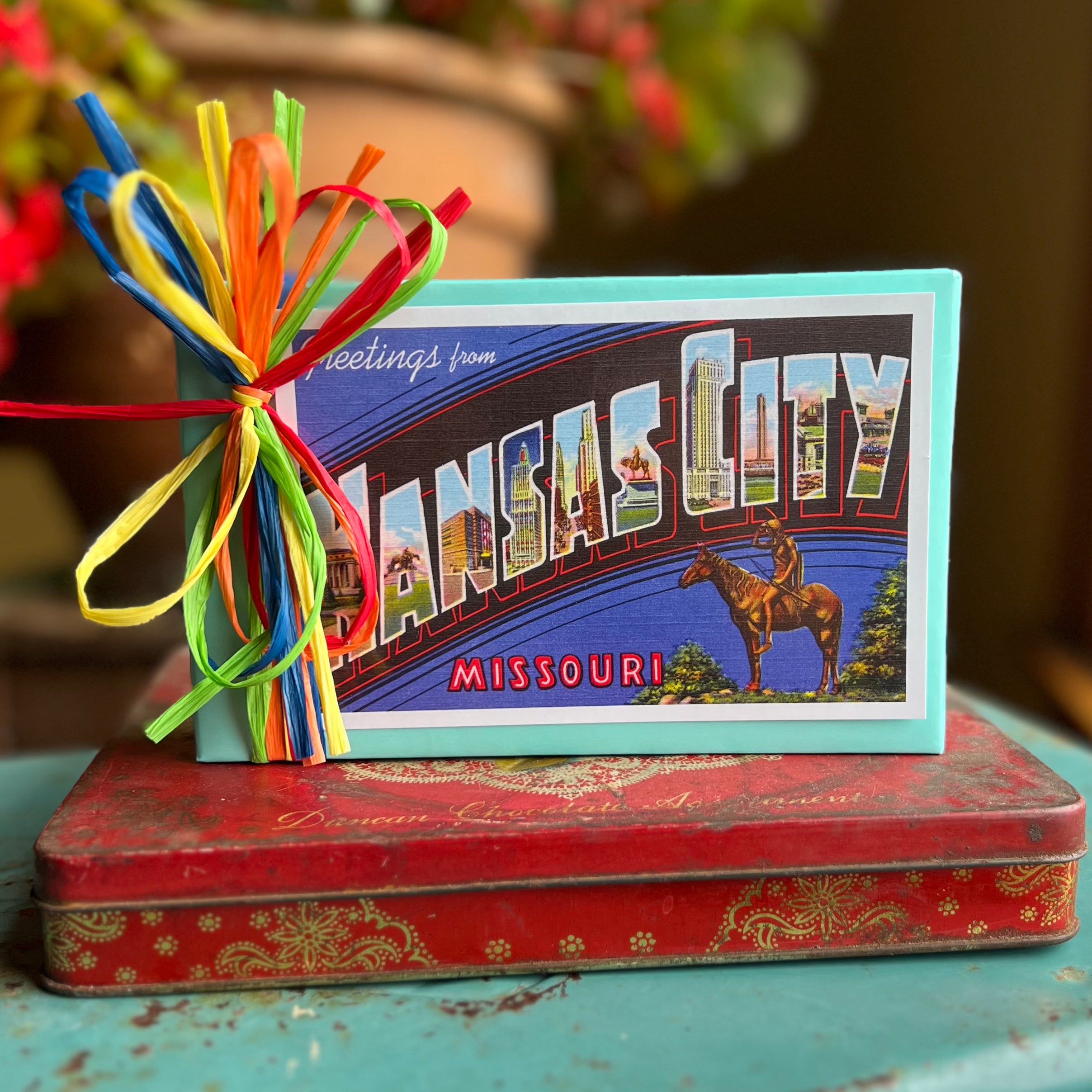 12pc Kansas City Postcard Set