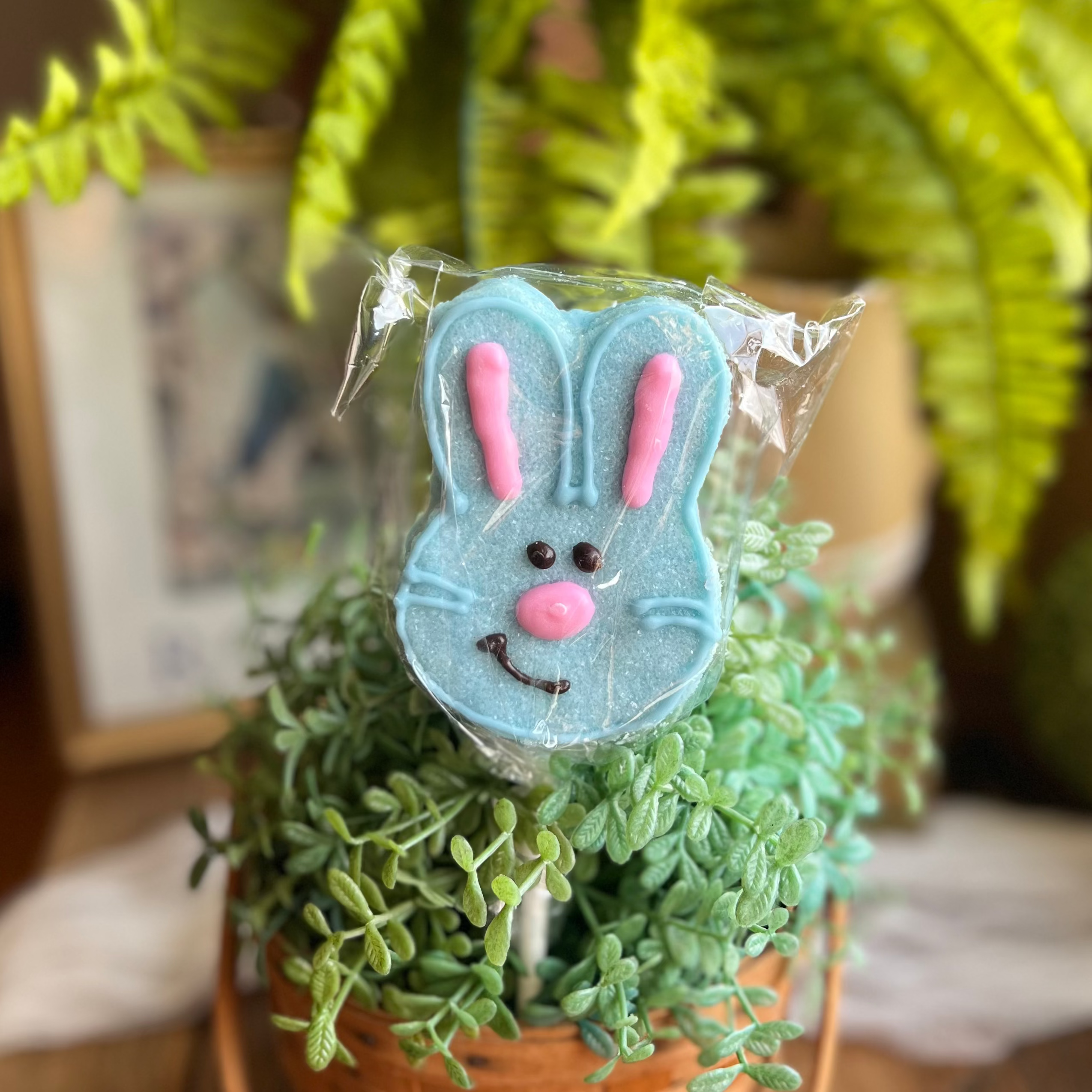 Spring Decorated Rice Krispy Treat