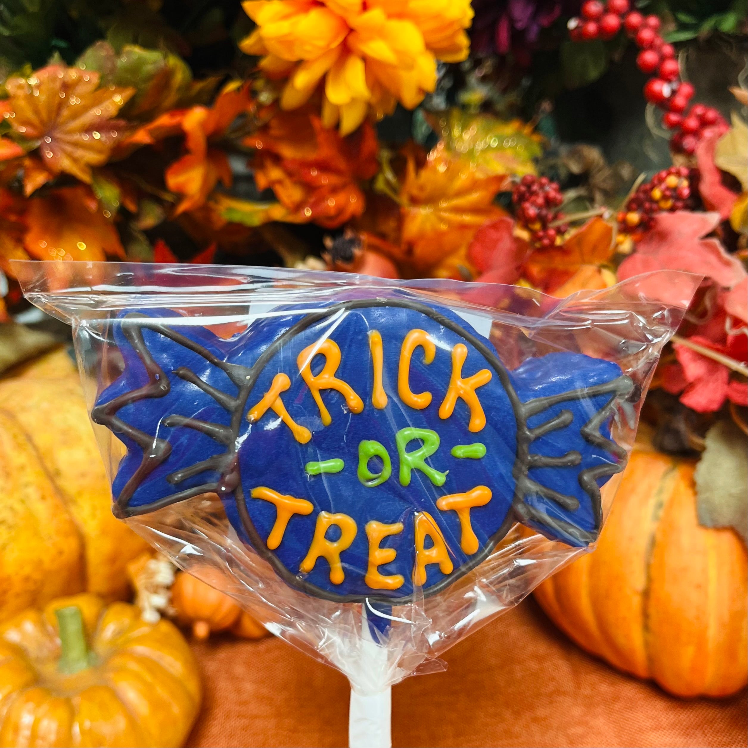 Fall Decorated Rice Krispy Treats