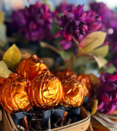 Jack-O-Lantern Milk Sucker