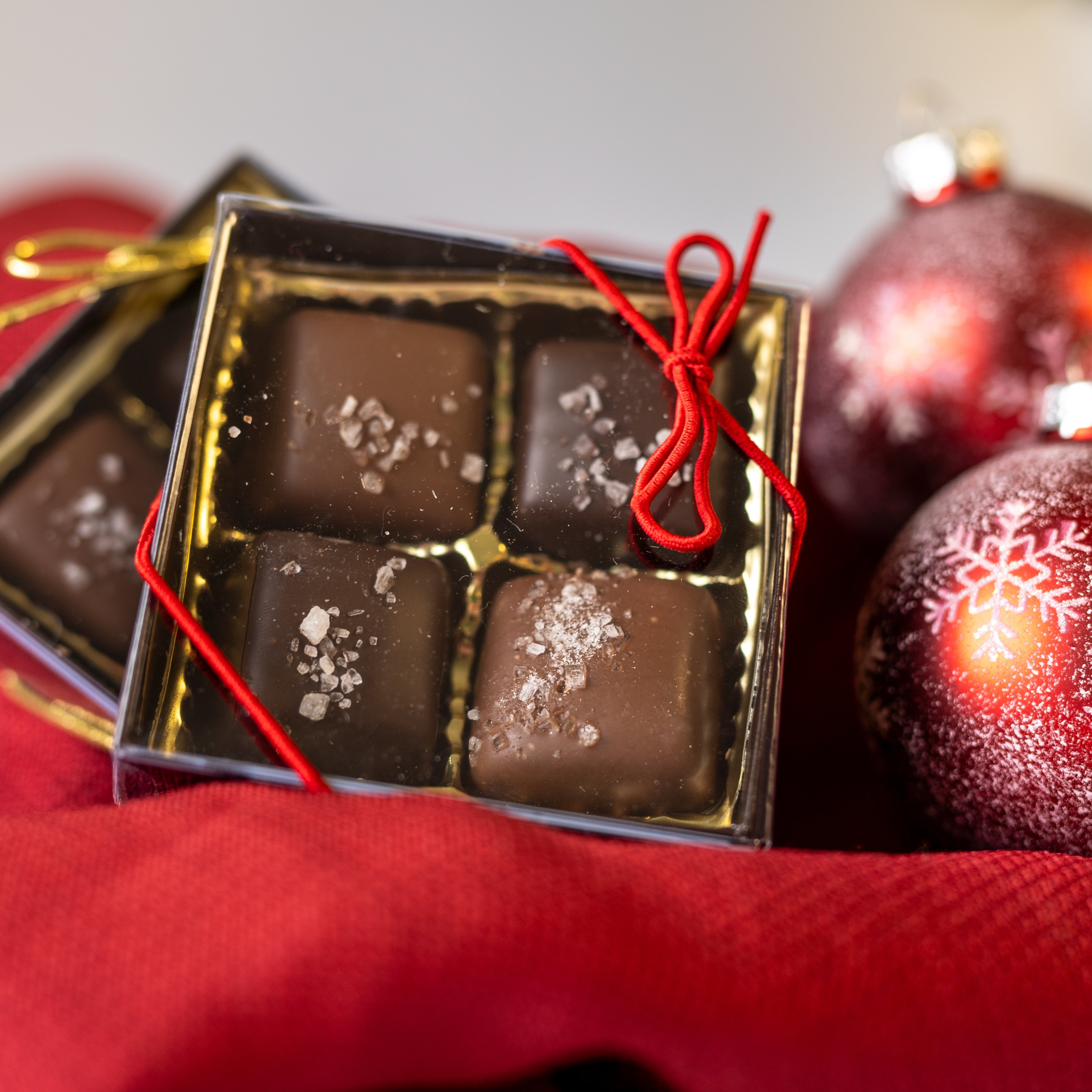 4pc Holiday Salted Caramel Box