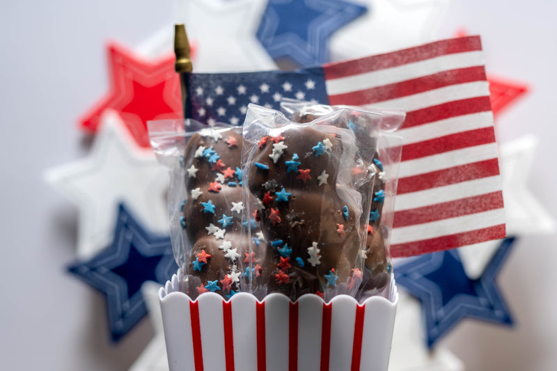 Patriotic Marshmallow-on-a-Stick