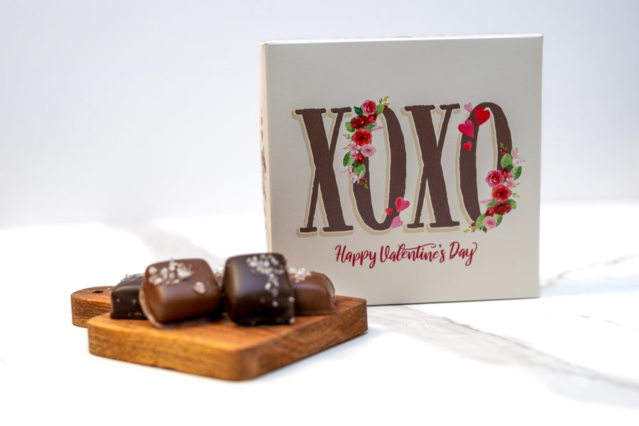 9pc Valentine Salted Caramel Gift Box