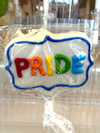 PRIDE Decorated Rice Krispy Treat