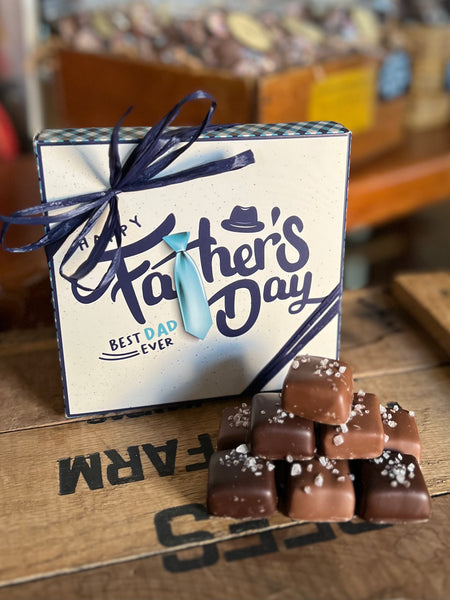 9pc Father's Day Salted Caramel Gift Box