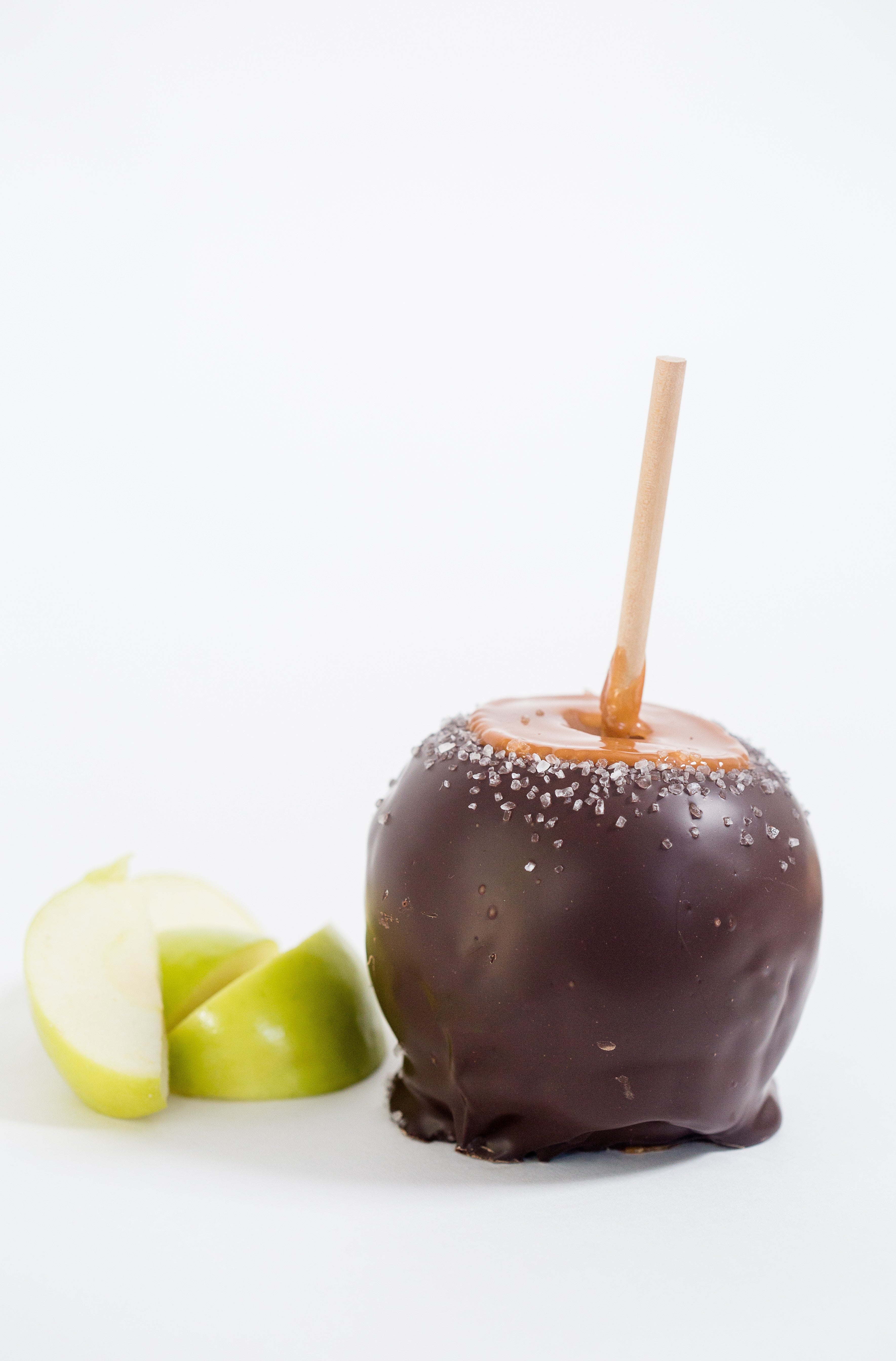 Dark Caramel Sea Salt Caramel Apple