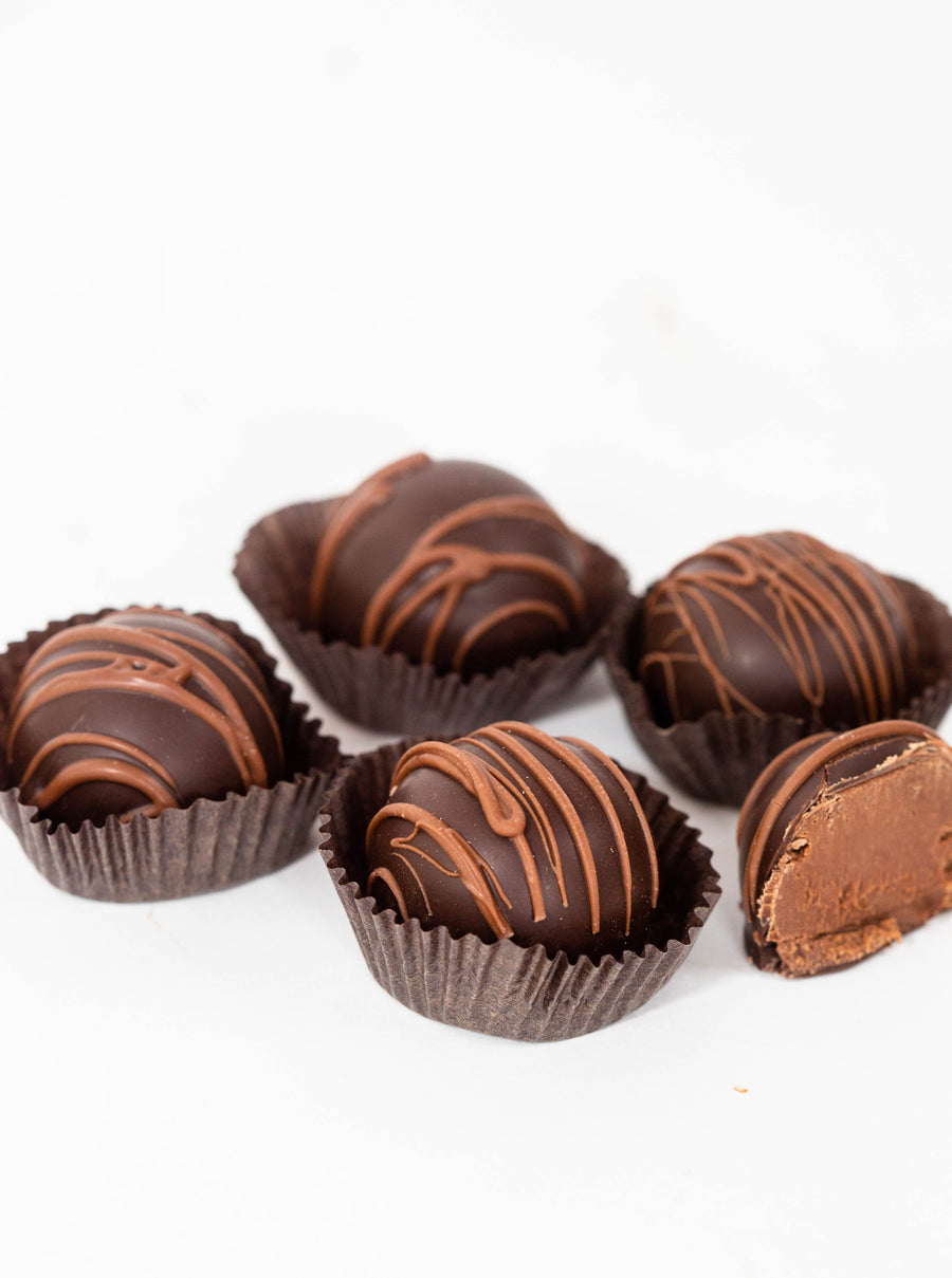 Silky Smooth Double Chocolate Truffles