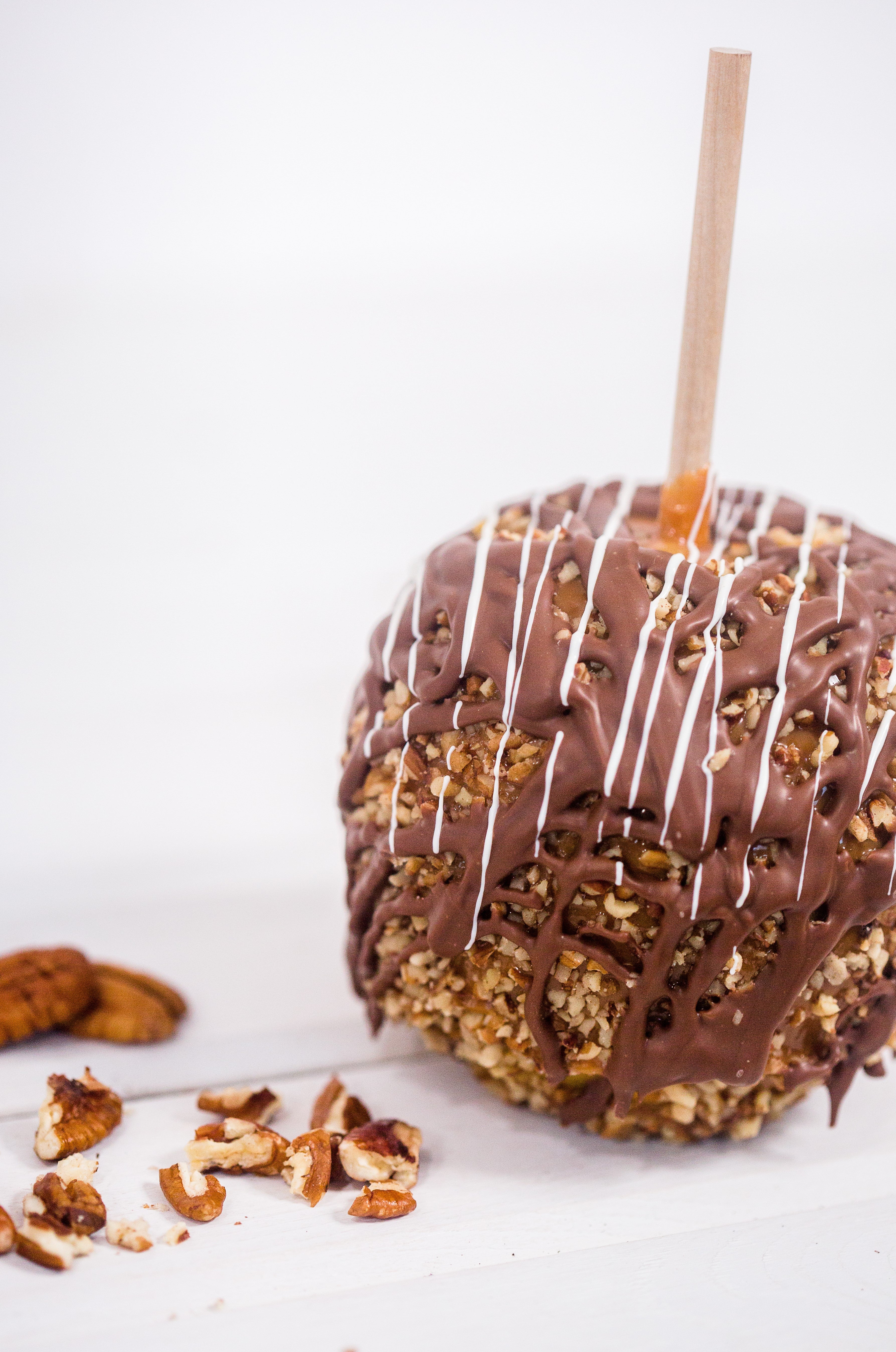 Gourmet Pecan Caramel Apple