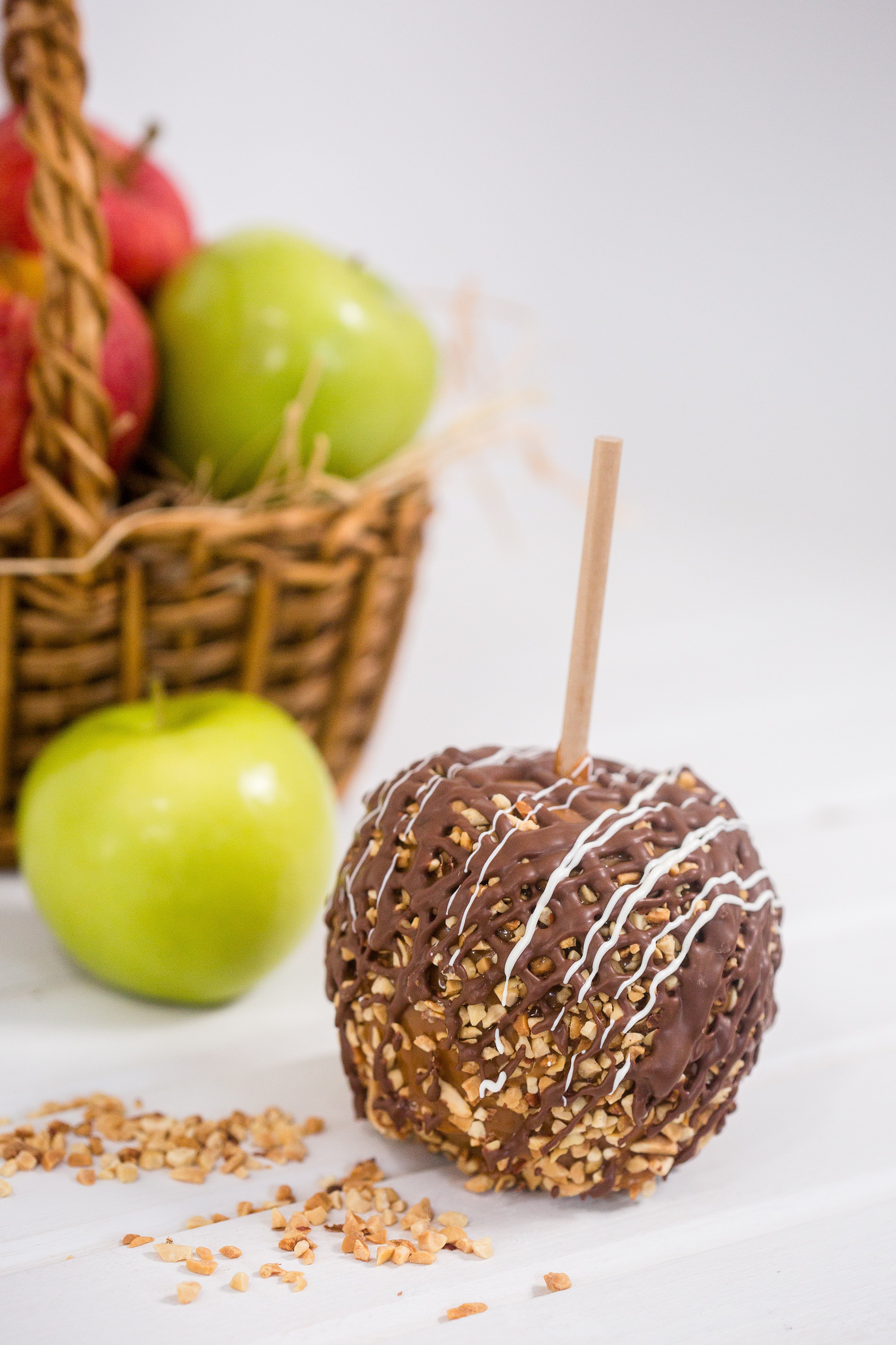 Gourmet Peanut Caramel Apple
